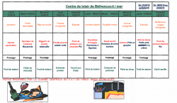 CANTINE du 11-02 au 22-02