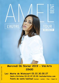 Compo affiche mairie Amel Bent