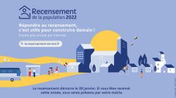 affiche recensement 2022