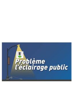 eclairage public probleme